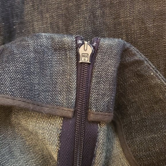 Vintage Valentino Denim Jean Skirt - Picture 2 of 5